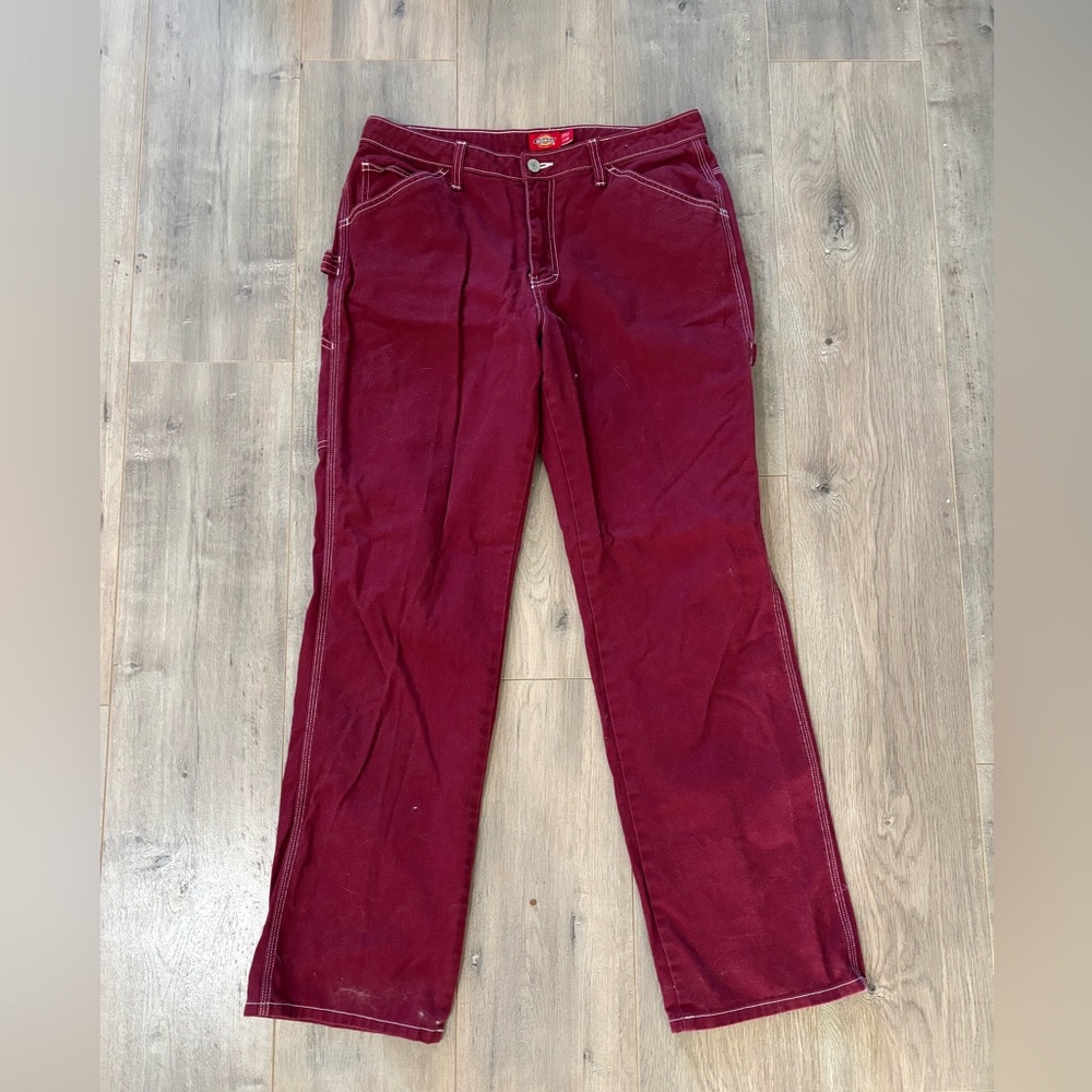 Dickies - Women’s Loose Fit Straight Leg Cargo Pants